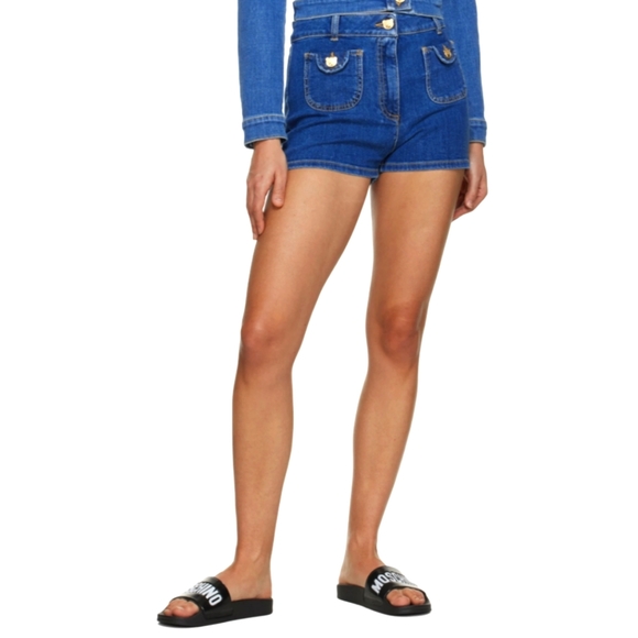 Moschino Black Slides - Picture 6 of 6